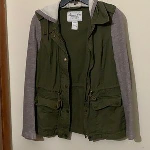 Military Green Utility Jacket